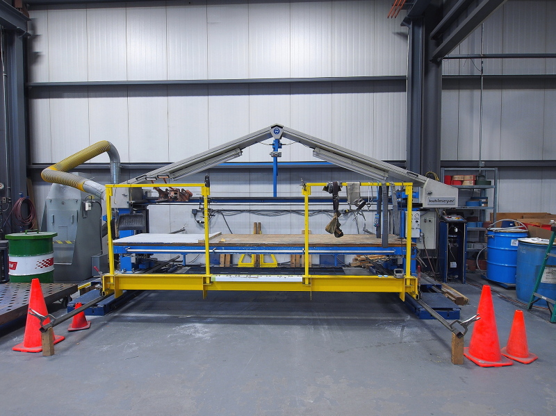 Kuhlmeyer Long Belt Polishing and Sanding Machine